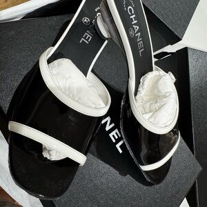 Chanel Black and White Women's Shoes